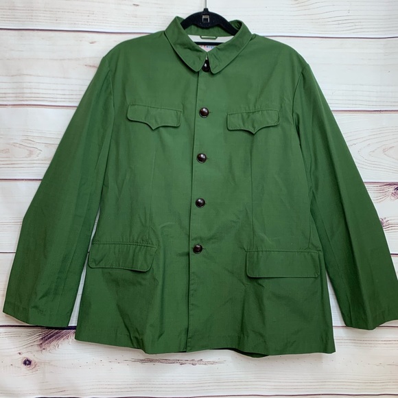Jackets & Blazers - Ladies Green Western Flare Button Down Jacket